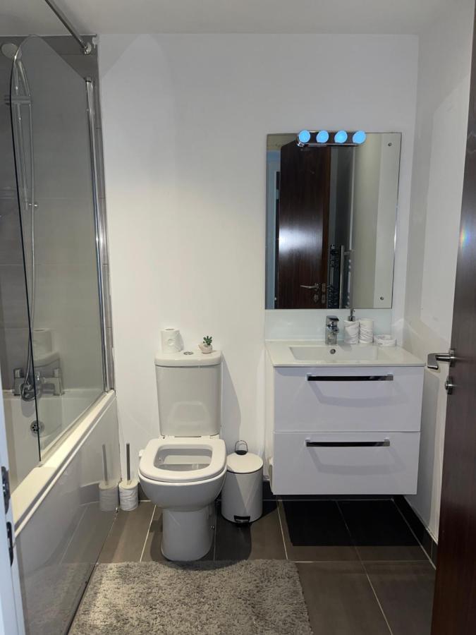 Modern Spacious 1 Bed Flat In Birmingham City Centre With Free Parking, Fast Free Wifi And Netflix Ngoại thất bức ảnh