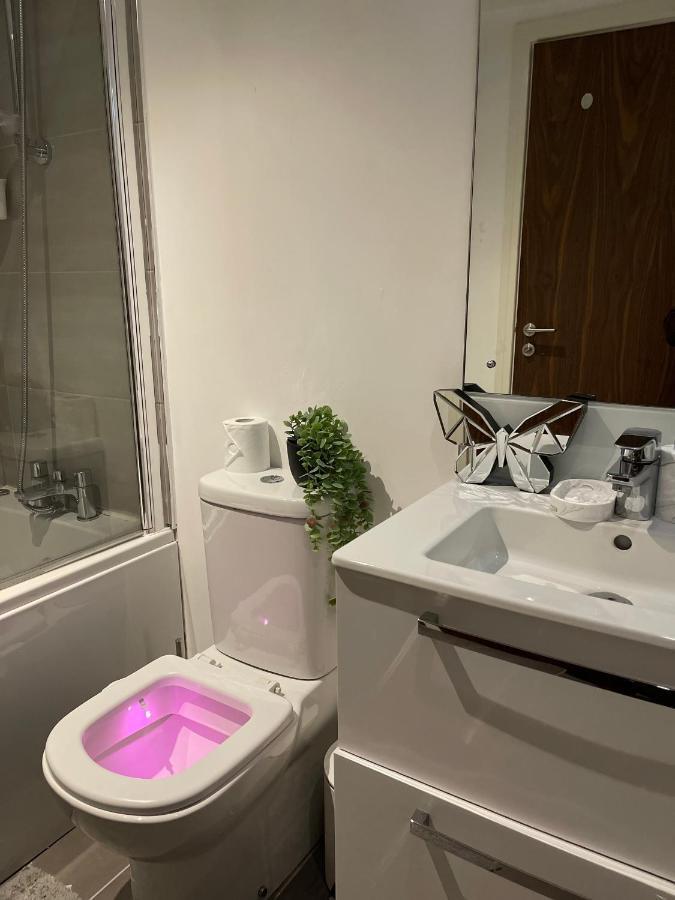 Modern Spacious 1 Bed Flat In Birmingham City Centre With Free Parking, Fast Free Wifi And Netflix Ngoại thất bức ảnh