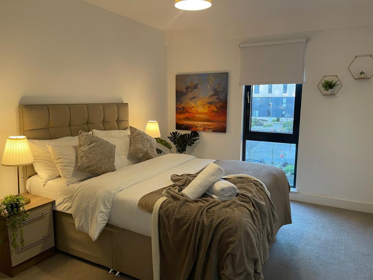Modern Spacious 1 Bed Flat In Birmingham City Centre With Free Parking, Fast Free Wifi And Netflix Ngoại thất bức ảnh